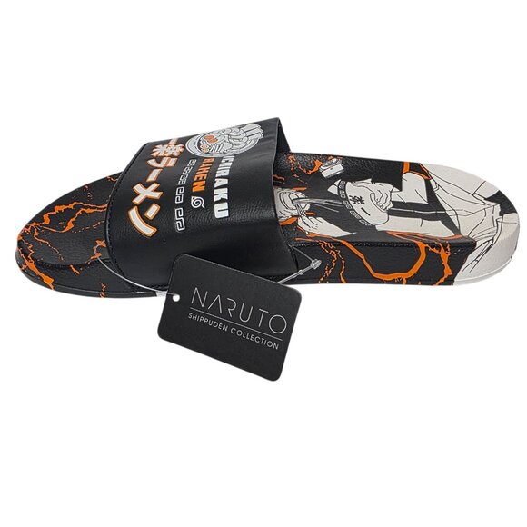 Naruto Ramen Sport Slide Sandals Slip-on Men’s Size 7, 13 Comfort Fit NEW - Picture 9 of 9